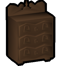 Mahogany drawer