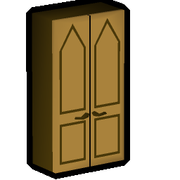 Wooden cupboard