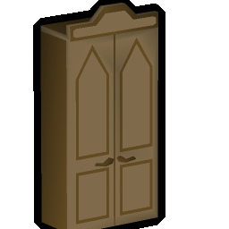 Teak cupboard