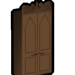 Mahogany cupboard