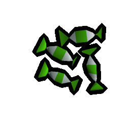 Green candy