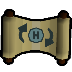 Trailblazer teleport scroll