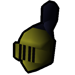 Decorative full helm (broken)