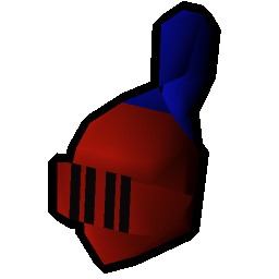 Decorative full helm