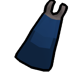 Blue cape