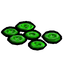 Green fireflies