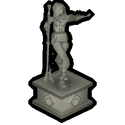 League statue