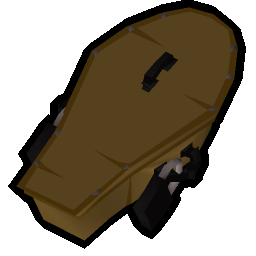 Black coffin