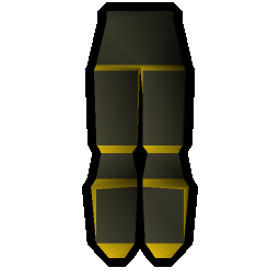Golden prospector legs