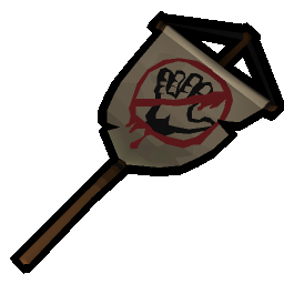 Protest banner