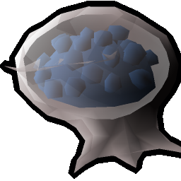 Blue egg sac
