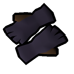 Ancient ceremonial gloves