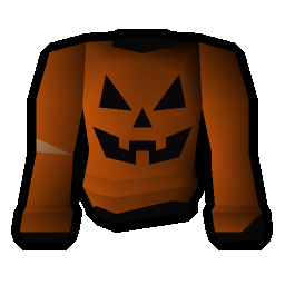 Ugly halloween jumper (orange)