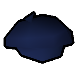 Blue beret