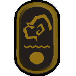 Baboon emblem
