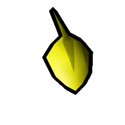 Beautiful yellow pansy seed
