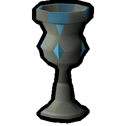 Silver speedrun trophy