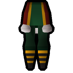 Festive nutcracker trousers