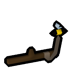 Bee on a stick