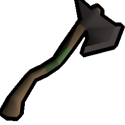 Iron felling axe