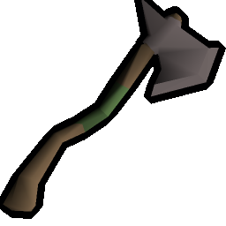 Steel felling axe