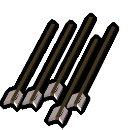 Flighted ogre arrow