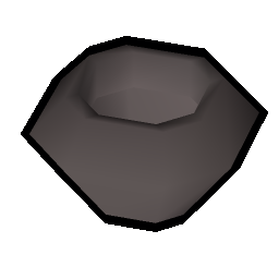 A stone bowl