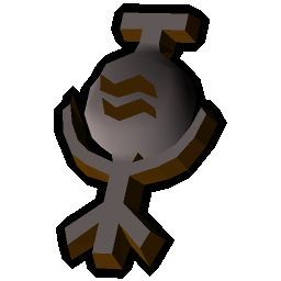 Infused earth talisman