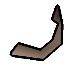 Large jerboa tail