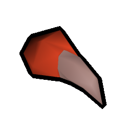 Red salamander claw