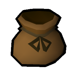 Large meat pouch (open)