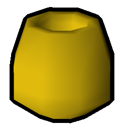 Golden pot