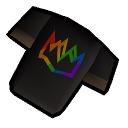 Rainbow crown shirt