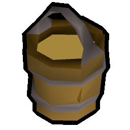 Bucket of wax