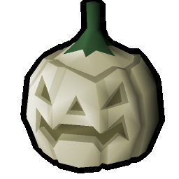White pumpkin (angry)