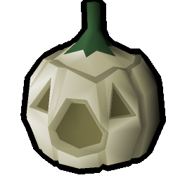 White pumpkin (shocked)
