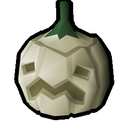 White pumpkin (sad)