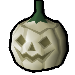White pumpkin (happy)