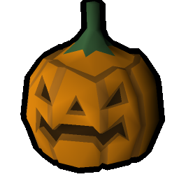 Orange pumpkin (angry)