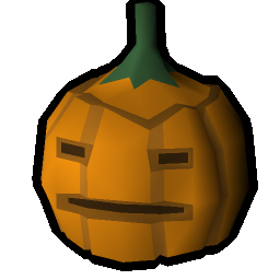 Orange pumpkin (depressed)