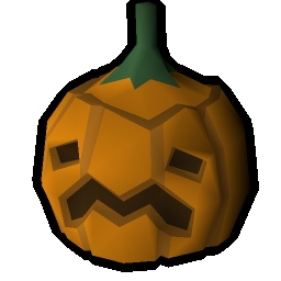 Orange pumpkin (sad)