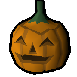 Orange pumpkin (laughing)