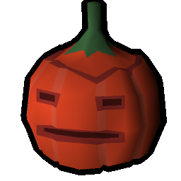 Red pumpkin (depressed)