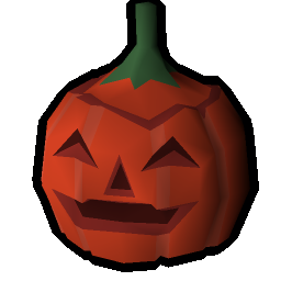 Red pumpkin (laughing)