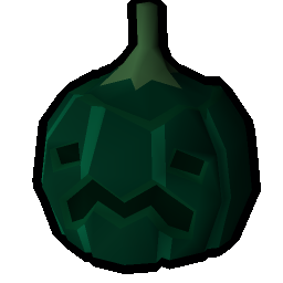 Dark green pumpkin (sad)