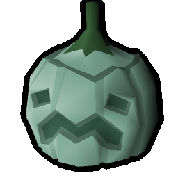 Powder grey pumpkin (sad)