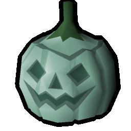 Powder grey pumpkin (happy)