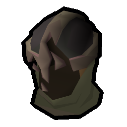 Broken zombie helmet