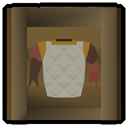 Mixed hide armour set