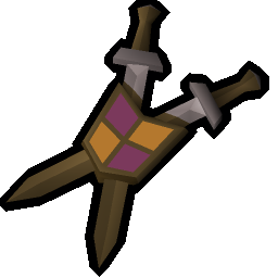 Swords and emblem (p)